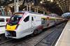 gb Greater Anglia Class 745 Stadler inter-city trainset at London Liverpool Street