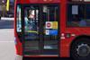gb London bus with coronavirus sticker