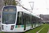 Paris tram Line T3.