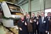 The first of the Alstom Coradia Lint 41/H DMUs was unveiled on November 22.