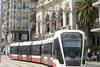 Alstom Citadis tram in Oran, Algeria.