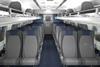 An impression of the proposed interior of a refurbished Coach class Amfleet I saloon. Image: Amtrak.