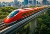 Indian high speed train impression (Image BEML)