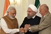 The Prime Minister of India and the Presidents of Iran and Afghanistan have agreed to develop a transport and trade corridor.