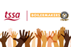 TSSA Boilermakers logos and voting hands