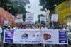 Kolkata tram protest (Photo CTUA)