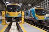185151 & 185109 in Ardwick Depot