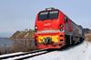 Sinara TG16M locomotive for Russian Railways' 1 067 mm gauge Sakhalin network