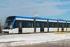 Bombarider Transportation has shipped its first vehicle for the Waterloo ION light rail project.