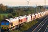 DB Cargo UK operated a trial 660 m long ‘jumbo’ train of 34 wagons from ABP Port of Cardiff to Acton in London.