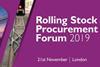 Rolling stock procurement forum 2019 logo