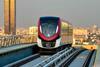 Riyadh metro Red Line train