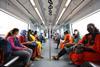 Hyderabad metro passengers (Photo: Keolis)