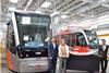 CAF subsidiary RL Components presented a tram front-end produced using additive manufacturing on October 24.