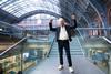 Sir Richard Branson at St Pancras International station