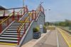 Upgrades completed to Duffield station footbridge, Network Rail