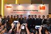 An agreement was signed in October to establish a Sino-Indonesian consortium to undertake the Jakarta - Bandung project.