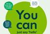 Small Talk Saves Lives campaign poster