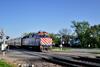 Metra train at Norwood Park on the UP Harvard Subdivision (Photo vxla, CC BY 20)