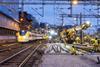Railway engineering works in Sweden