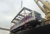 The first of 21 three-car metro trainsets for Bangkok’s Purple Line was shipped on September 7.