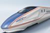 Impression of Hokuriku Shinkansen high speed train.