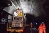 The Severn Tunnel has reopened following a six-week closure to install 25 kV 50 Hz electrification equipment.