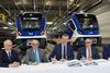 A €400m firm order for CAF to supply a further 50 three-car and 38 four-car Civity electric multiple-units was announced by NS on December 27.