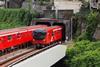 A pair of Marunouchi Line  trains over the River Kanda below Ochanomizu Station (Shutterstock Ned Snowman)