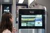 ScreeneX embedded glass screen technology is being trialled on light rail vehicles in New Jersey and suburban trains Germany.