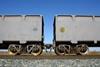 Heavy haul freight train in Australia.