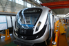 The train is on test at CNR Changchun's factory.
