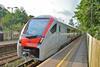 2024 08 15 TfW Class 231 approaching Lisvane & Thornhill station C Howe