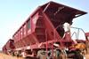 United Wagon Co has shipped the first of 114 hopper wagons ordered by aluminium producer Rusal for use in Guinea.