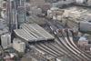 Aerial view of London Bridge station.