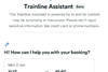 Trainline assistant