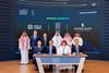 KAFD monorail contract signing (Photo Hassan Allam Holding)