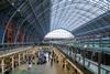 London St Pancras International station concourse (Photo HS1 Ltd)