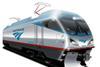 Impression of Siemens ACS64 Amtrak Cities Sprinter electric locomotive.