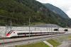 A Stadler EC250 Giruno trainset ran through the Gotthard Base Tunnel for the first time during testing on July 2.