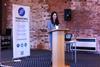 YRP East Midlands Chairman Sabrina Ihaddaden provides an introduction to the organisation’s recent activities to invited guests at Derby’s Roundhouse events facility.