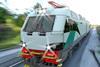 Alstom Prima India electric freight locomotive.
