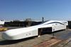 The latest design of prototype Series L0 maglev vehicles for the Chūō Shinkansen line has been unveiled by JR Central at Hitachi’s Kasado works in Kudamatsu.