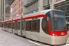 Bombardier Flexity tram for Toronto.