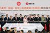 The opening ceremony at Hong Kong West Kowloon station was attended by Hong Kong's Chief Executive Carrie Lam and Guangdong Governor Ma Xingrui.