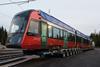 fi Tampere's first tram has been delivered (Photo: Pasi Tiitola, Tampere Tramway)