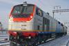 KTZ has announced that its first two GE Transportation/LKZ TEP33A locomotives have entered trial passenger service.