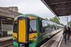 GTR Southern Class 377 Electrostar arriving at station
