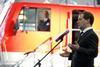The first series-produced EP20 passenger locomotive was handed in the presence of Prime Minister Dmitry Medvedev.