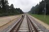 The first section of Rail Baltica to be completed provides a 1435 mm gauge line from the Polish border to Kaunas.